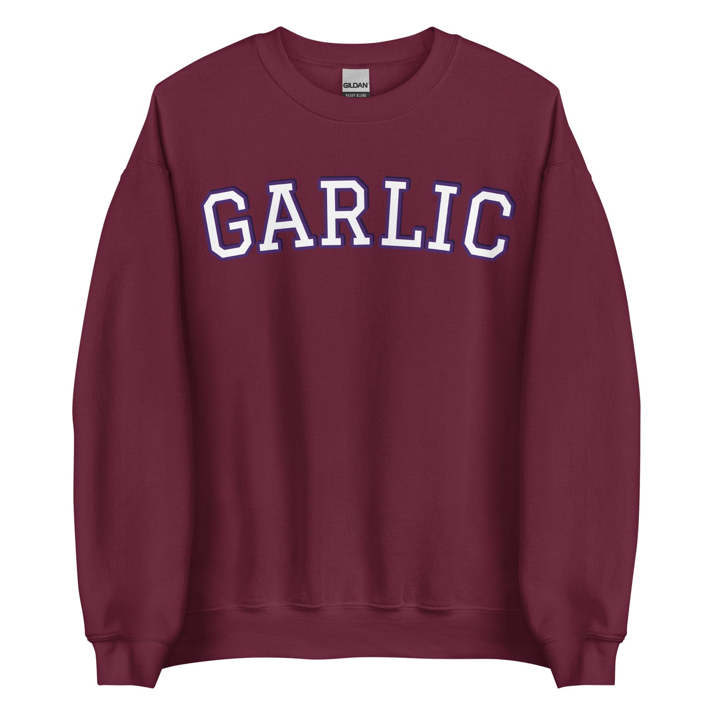 Maroon Garlic Sweatshirt