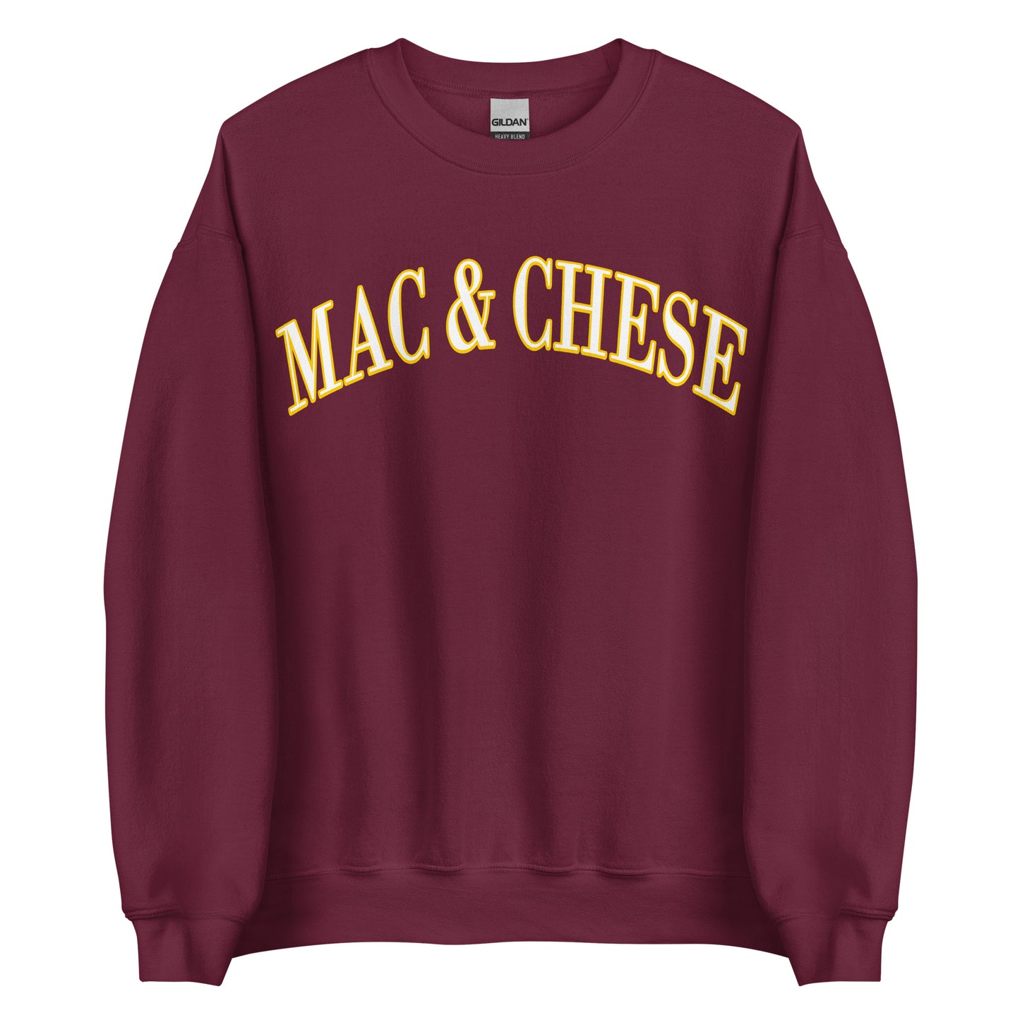 Maroon Mac & Cheese Sweatshirt