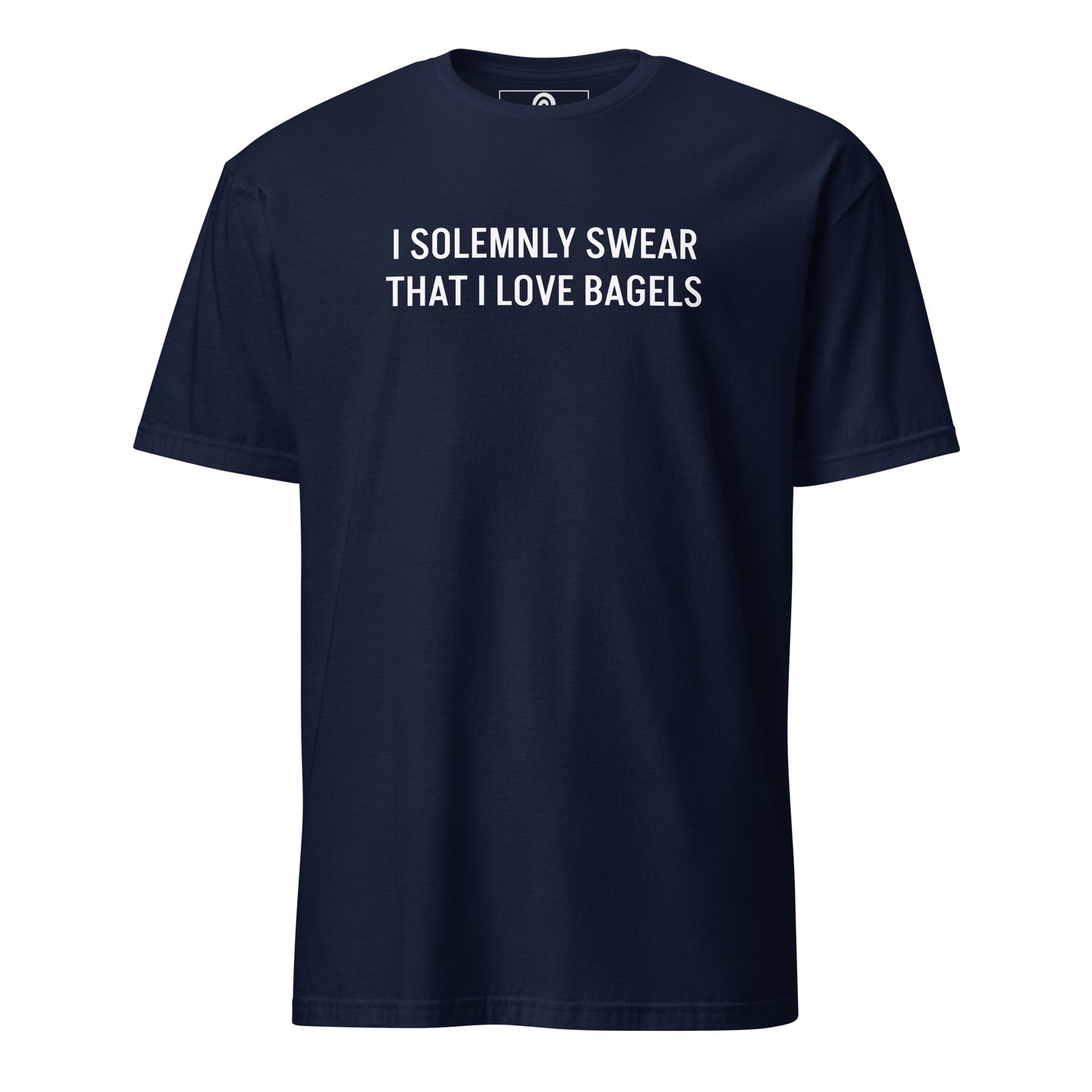 Navy I solemnly swear that I love bagels T-Shirt