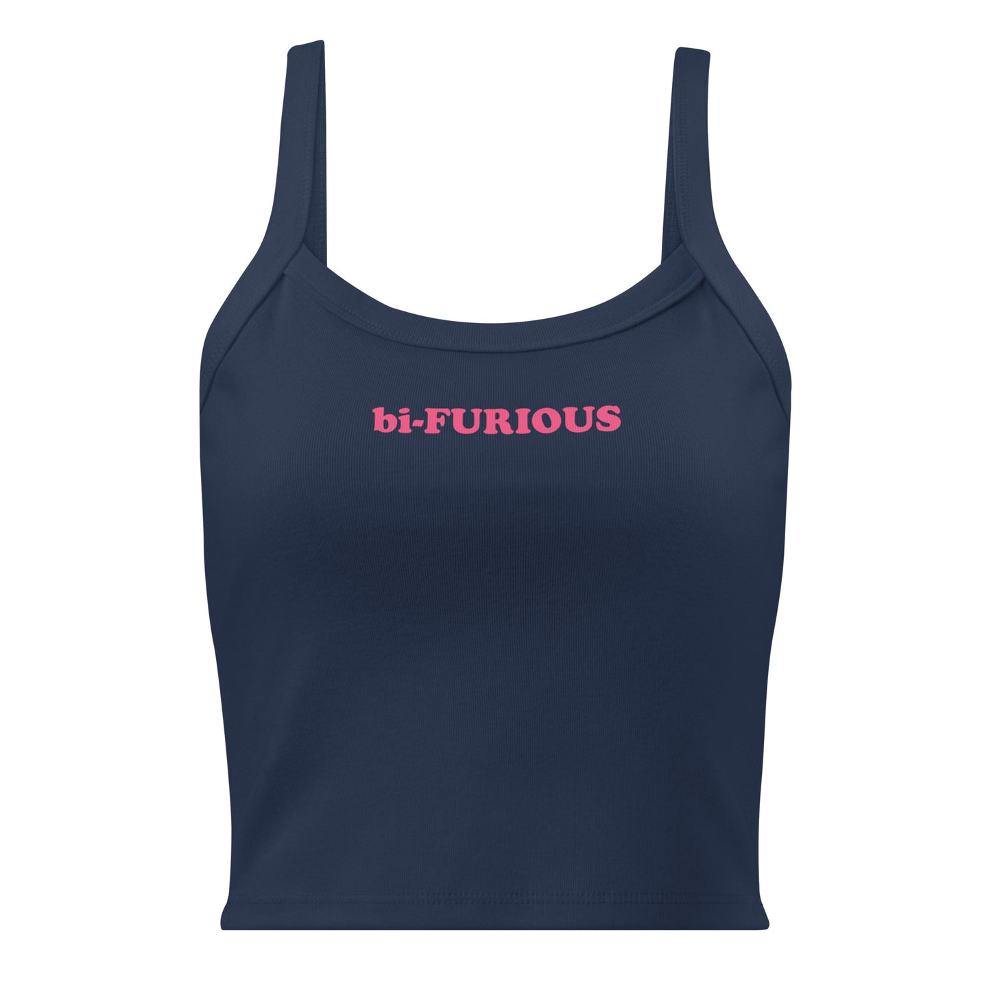 Navy Bi-Furious Tank Top