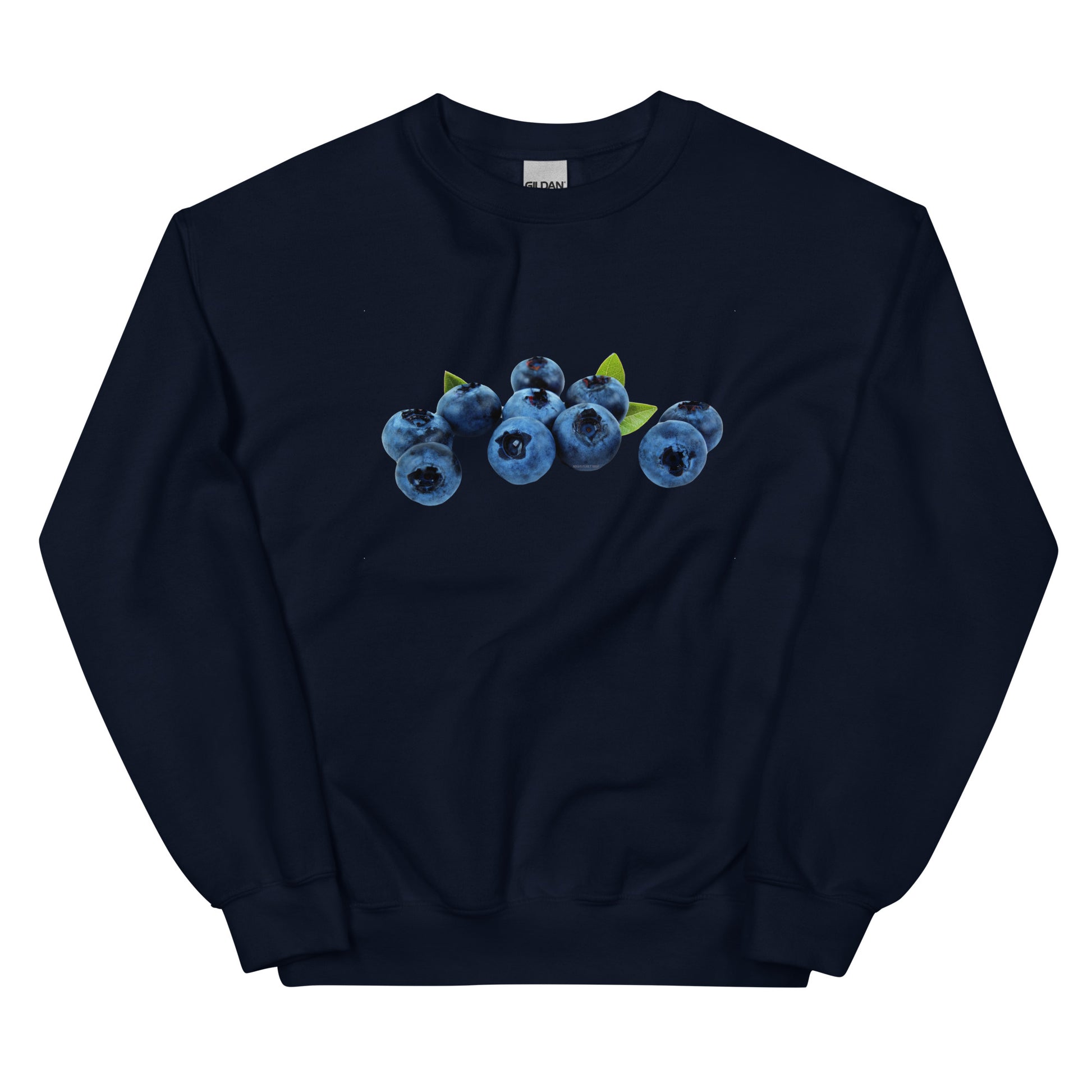 Navy Blueberries Sweatshirt