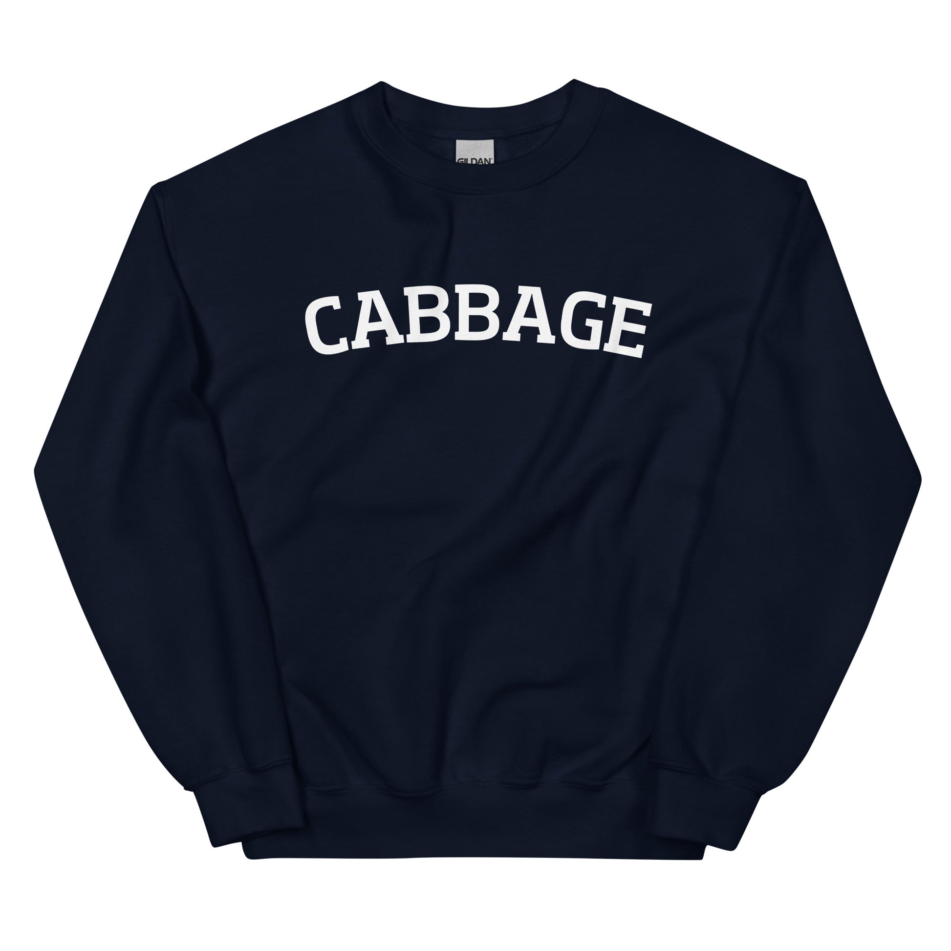 Navy Cabbage Sweatshirt