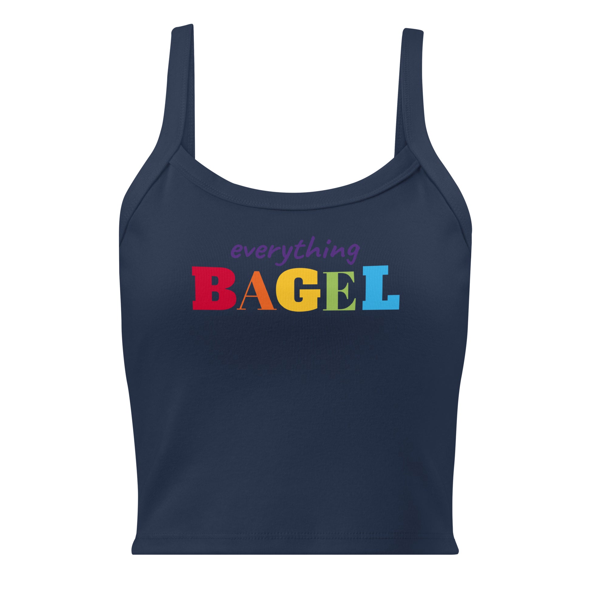 Navy Everything Bagel Pride Tank Top