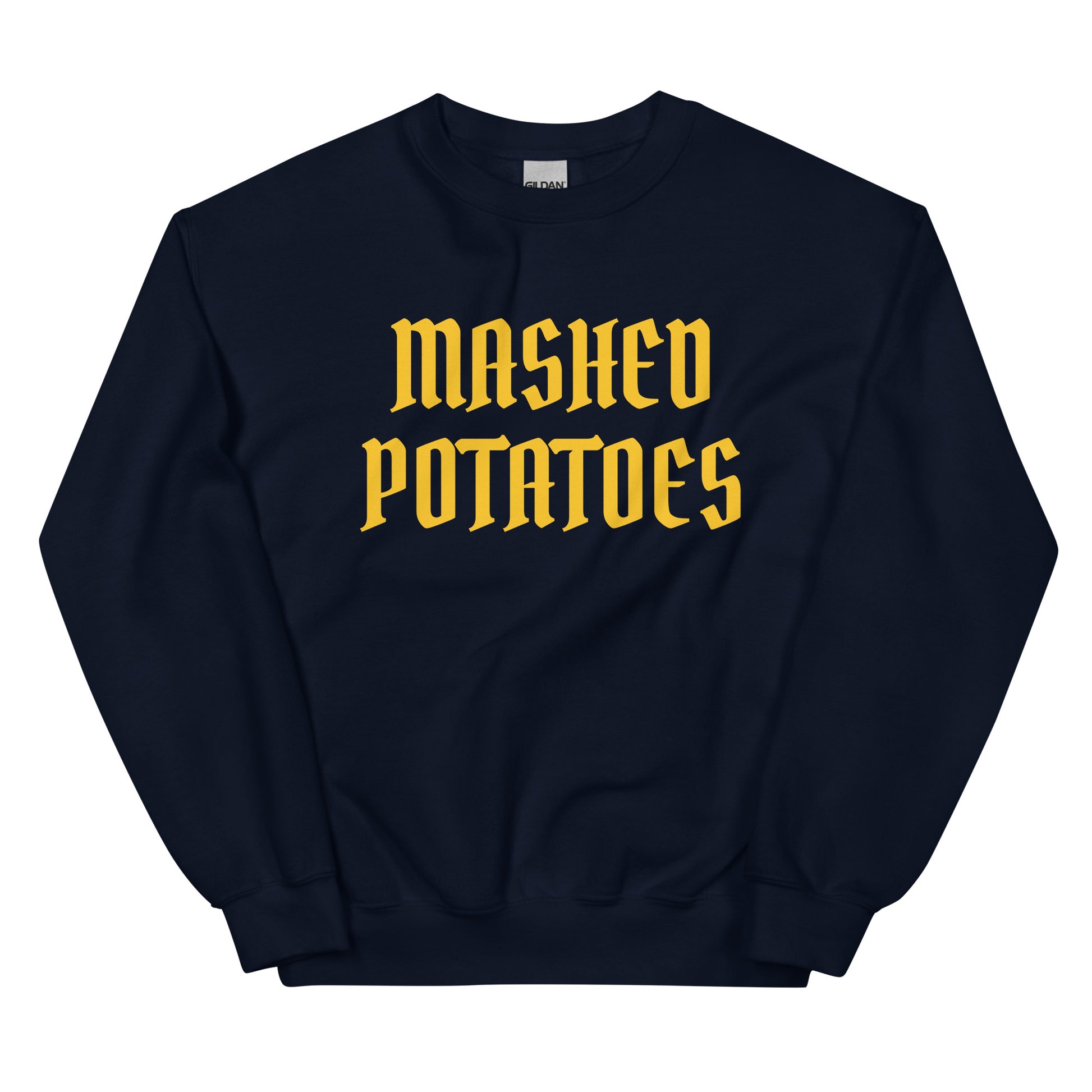 Navy Old Fashioned Mashed Potatoes Sweatshirt