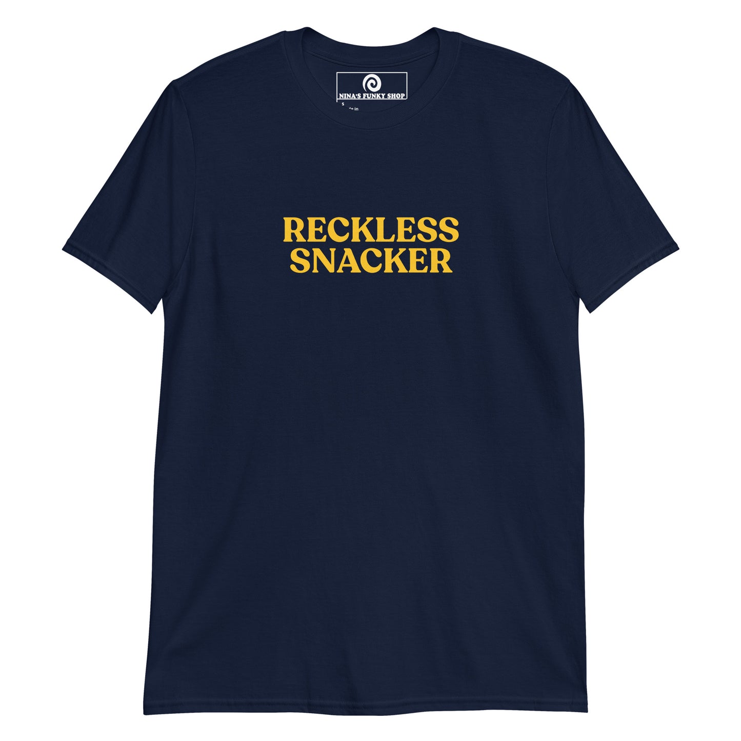 Navy Reckless Snacker T-Shirt