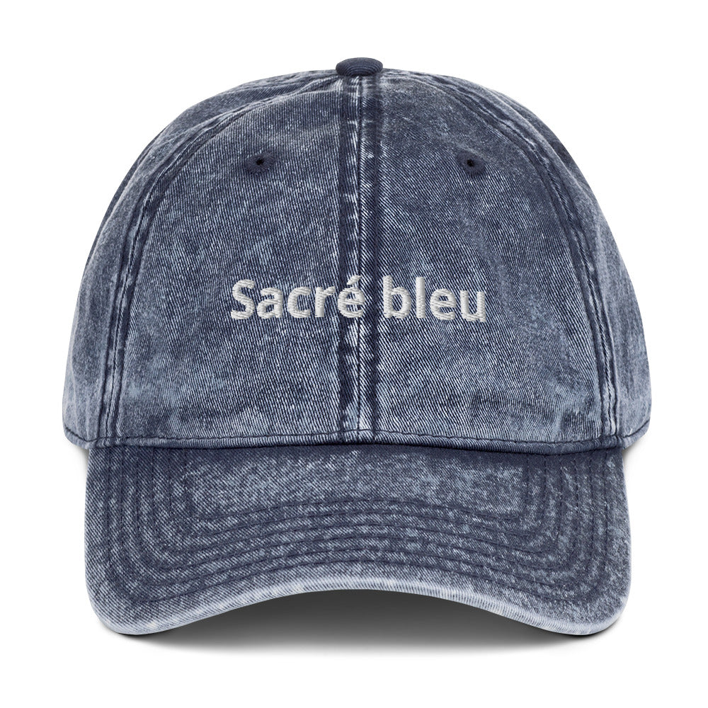 Navy Sacré Bleu Vintage Dad Hat