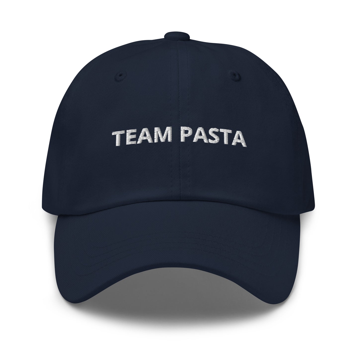 Navy Team Pasta Dad Hat