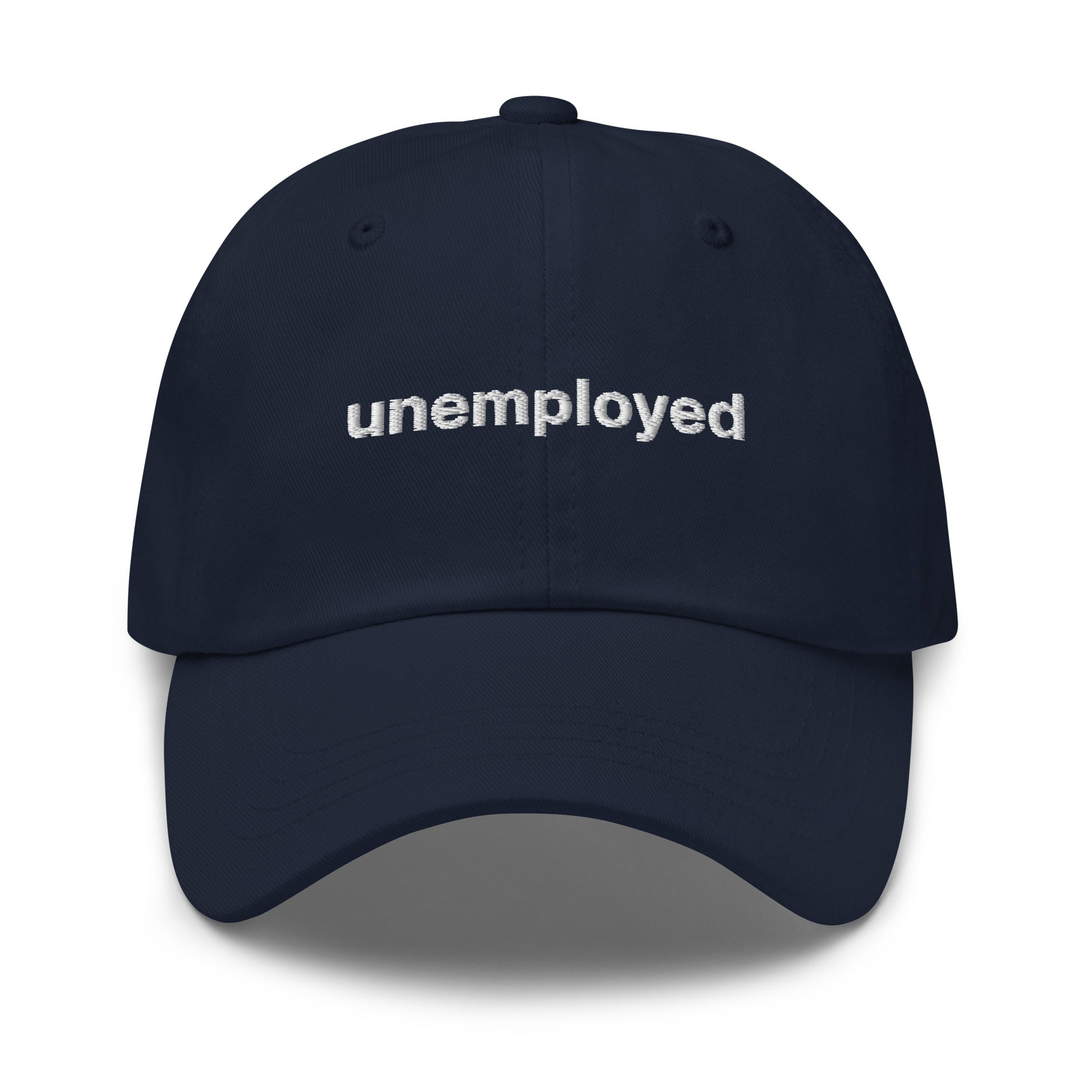Navy Unemployed Dad Hat