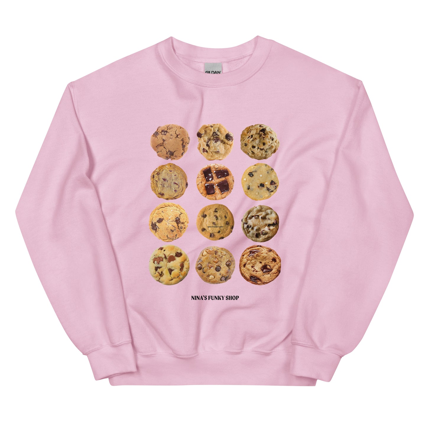 Pink 12 Cookies Sweatshirt