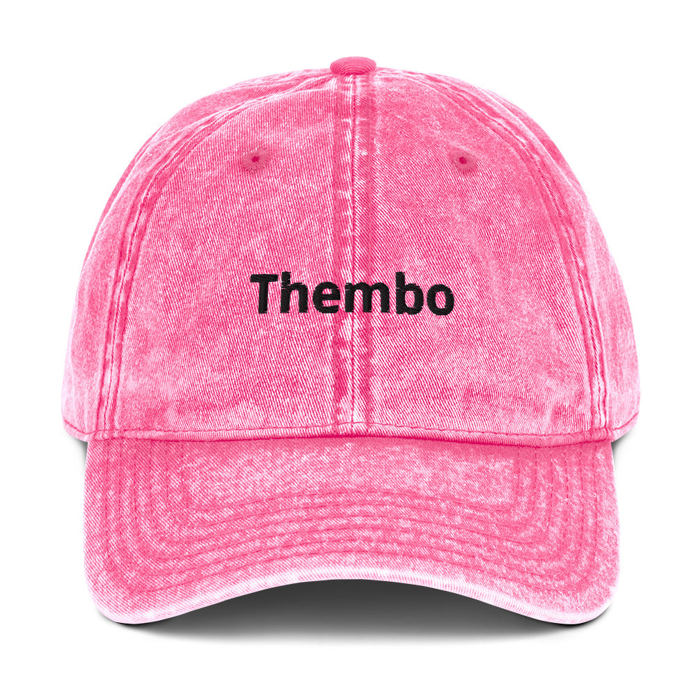 Pink Thembo Vintage Dad Hat