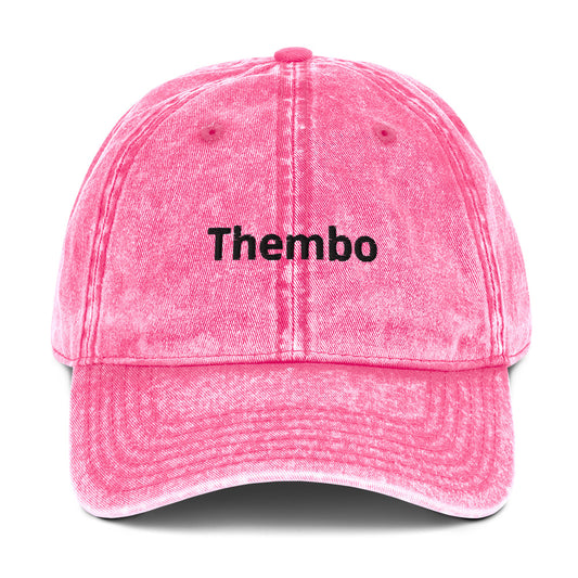 Pink Thembo Vintage Dad Hat