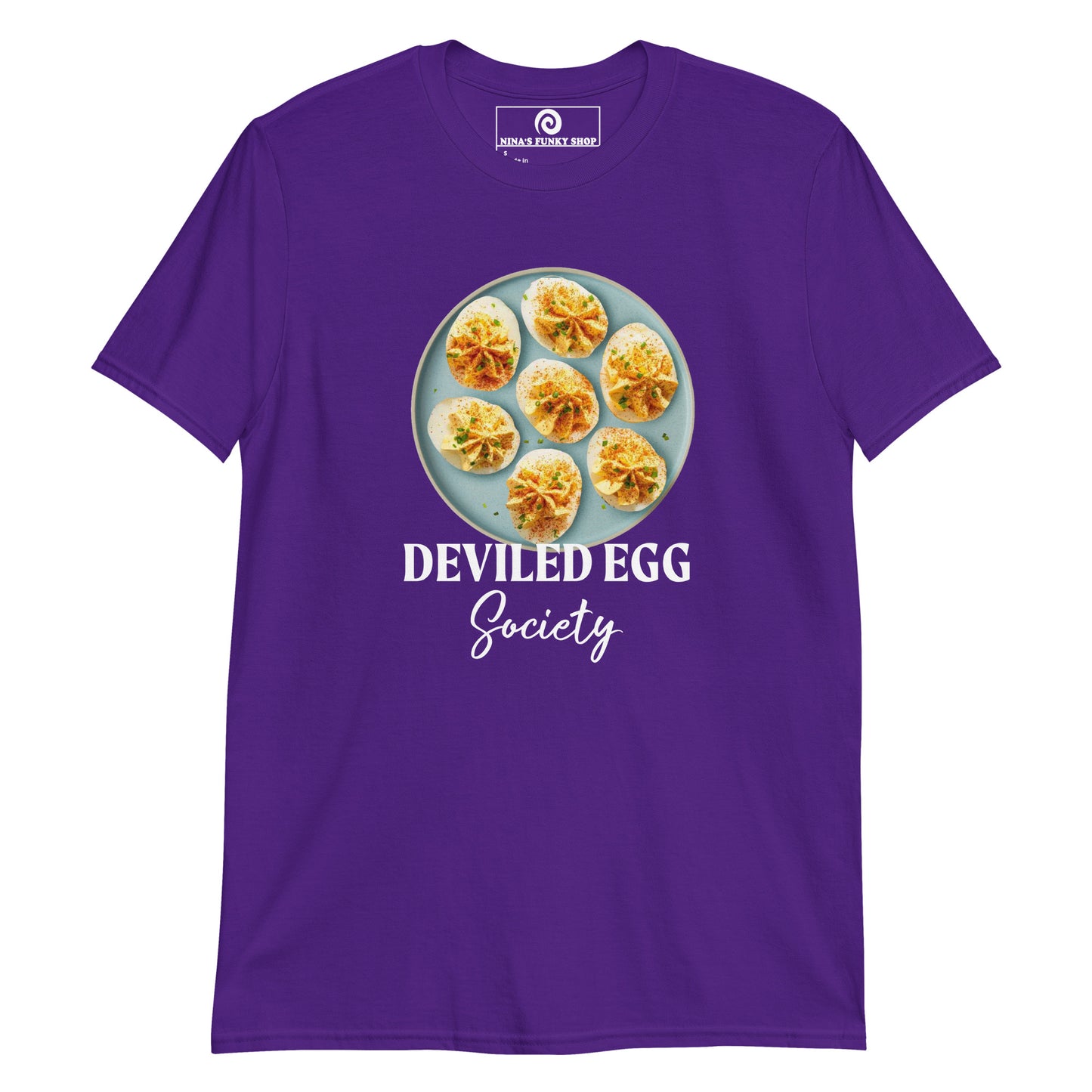 Purple Deviled Egg Plate T-Shirt