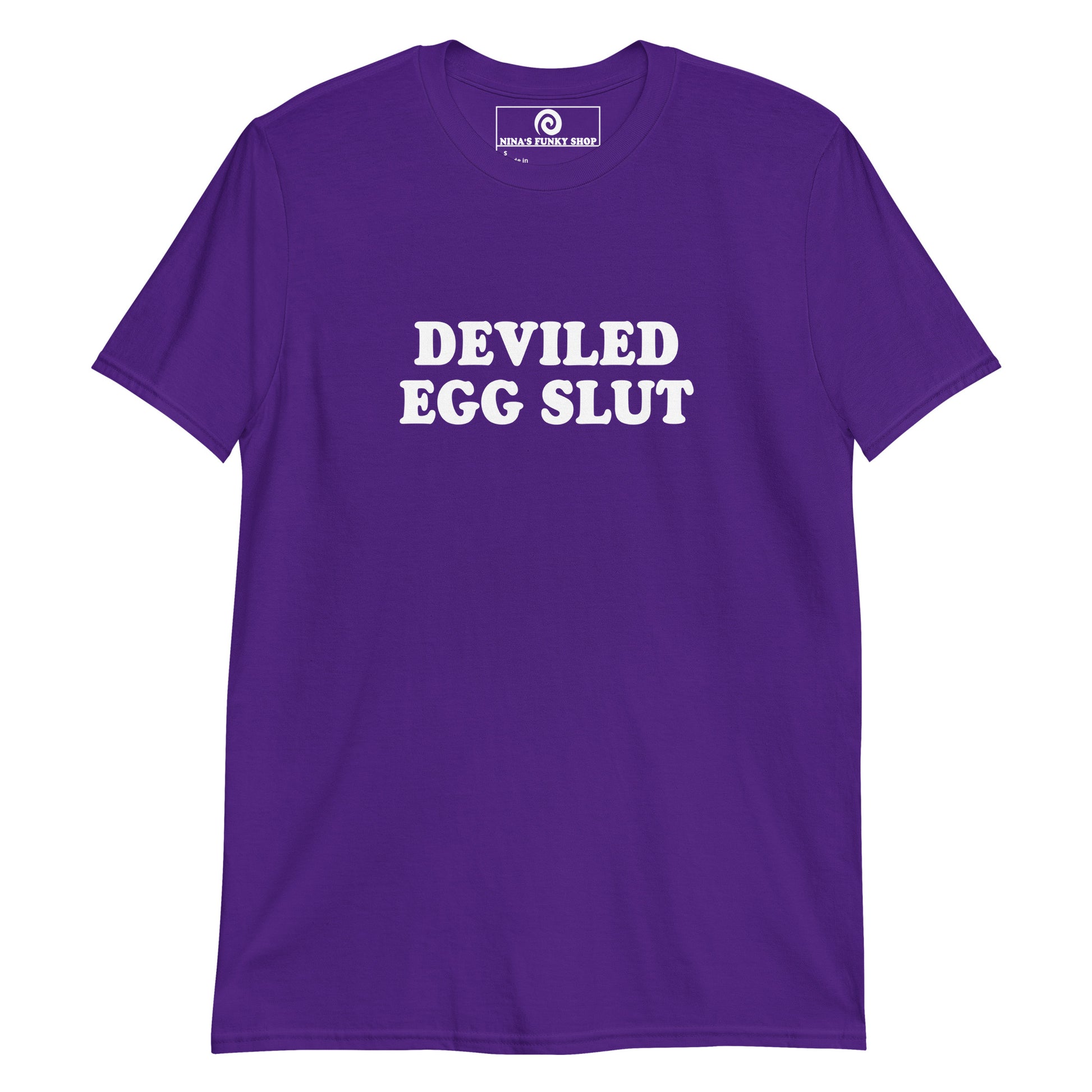 Purple Deviled Egg Slut T-Shirt