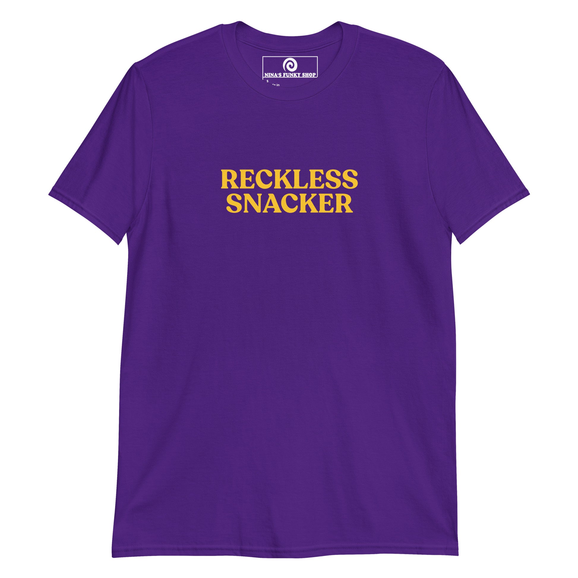 Purple Reckless Snacker T-Shirt