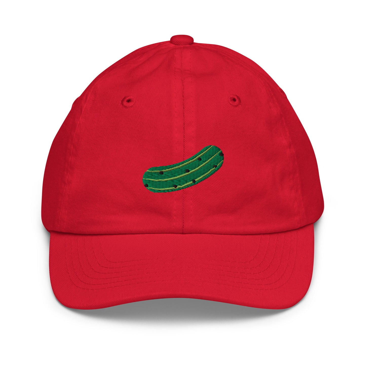 Red Pickle Kids Baseball Hat