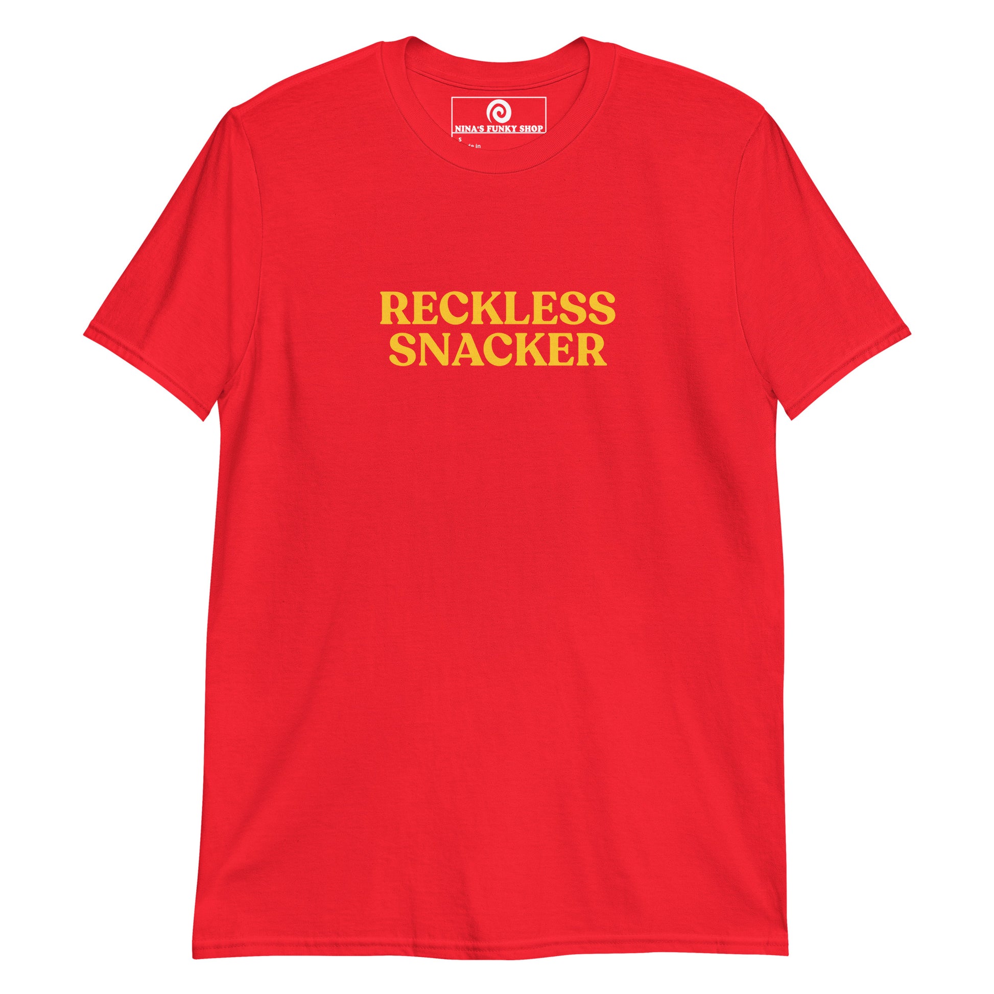 Red Reckless Snacker T-Shirt