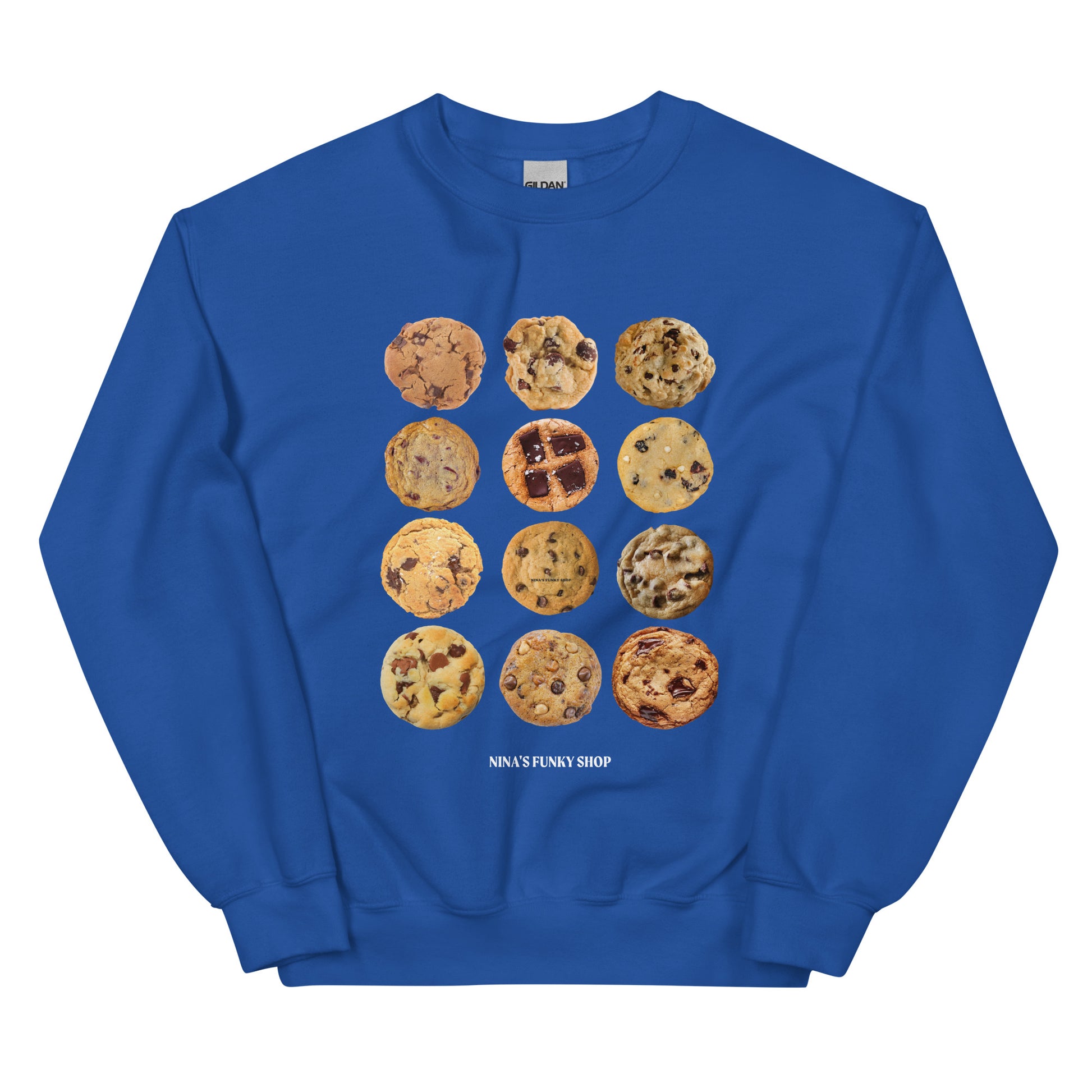 Royal Blue 12 Cookies Sweatshirt