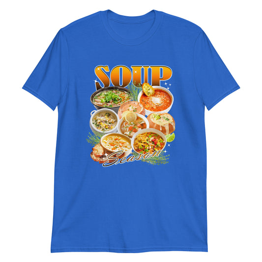 Royal Blue 90s Soup Season T-Shirt