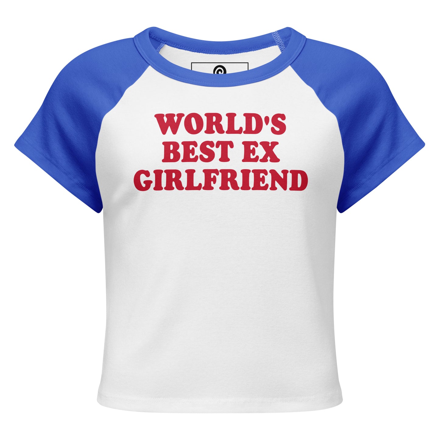 Royal BLue World's Best Ex Girlfriend Raglan Tee