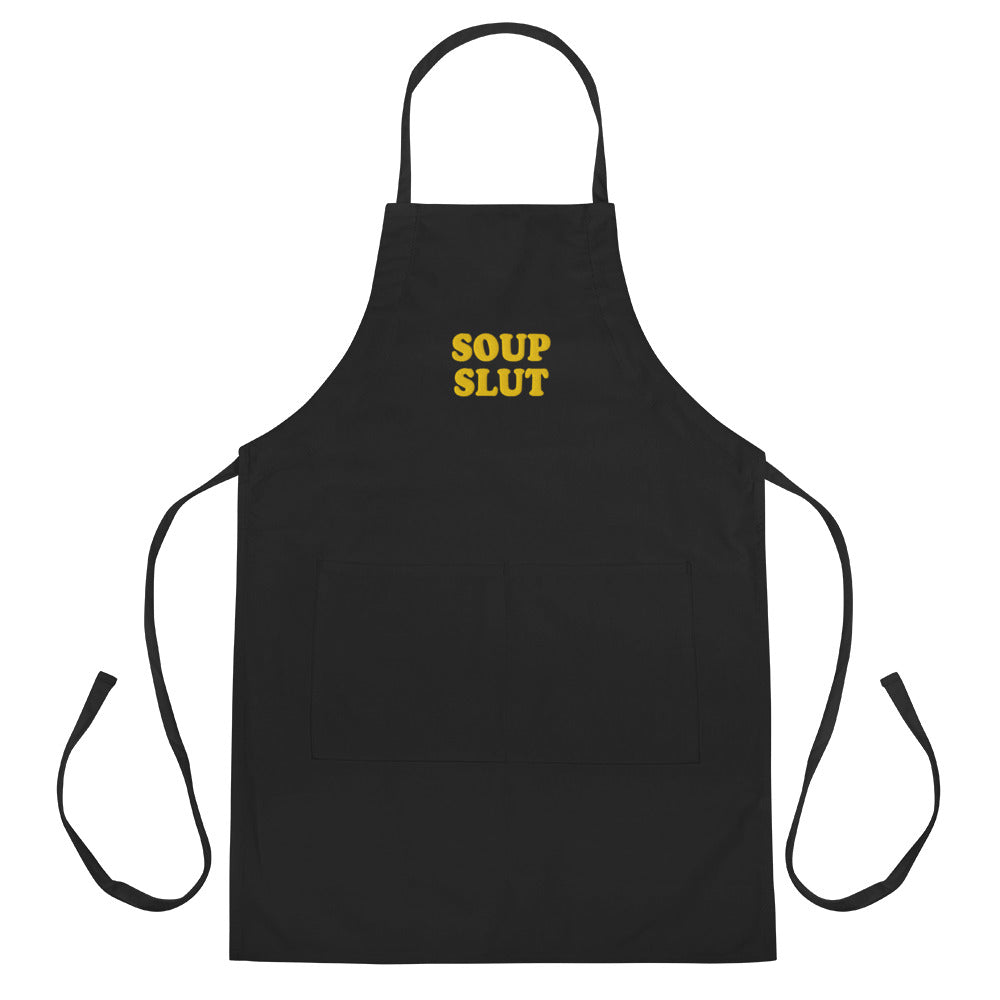 Soup Slut Embroidered Apron