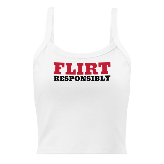 White Flirt Responsibly Tank Top