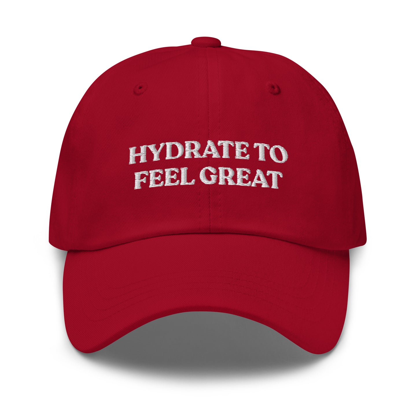 Hydrate To Feel Great Dad Hat