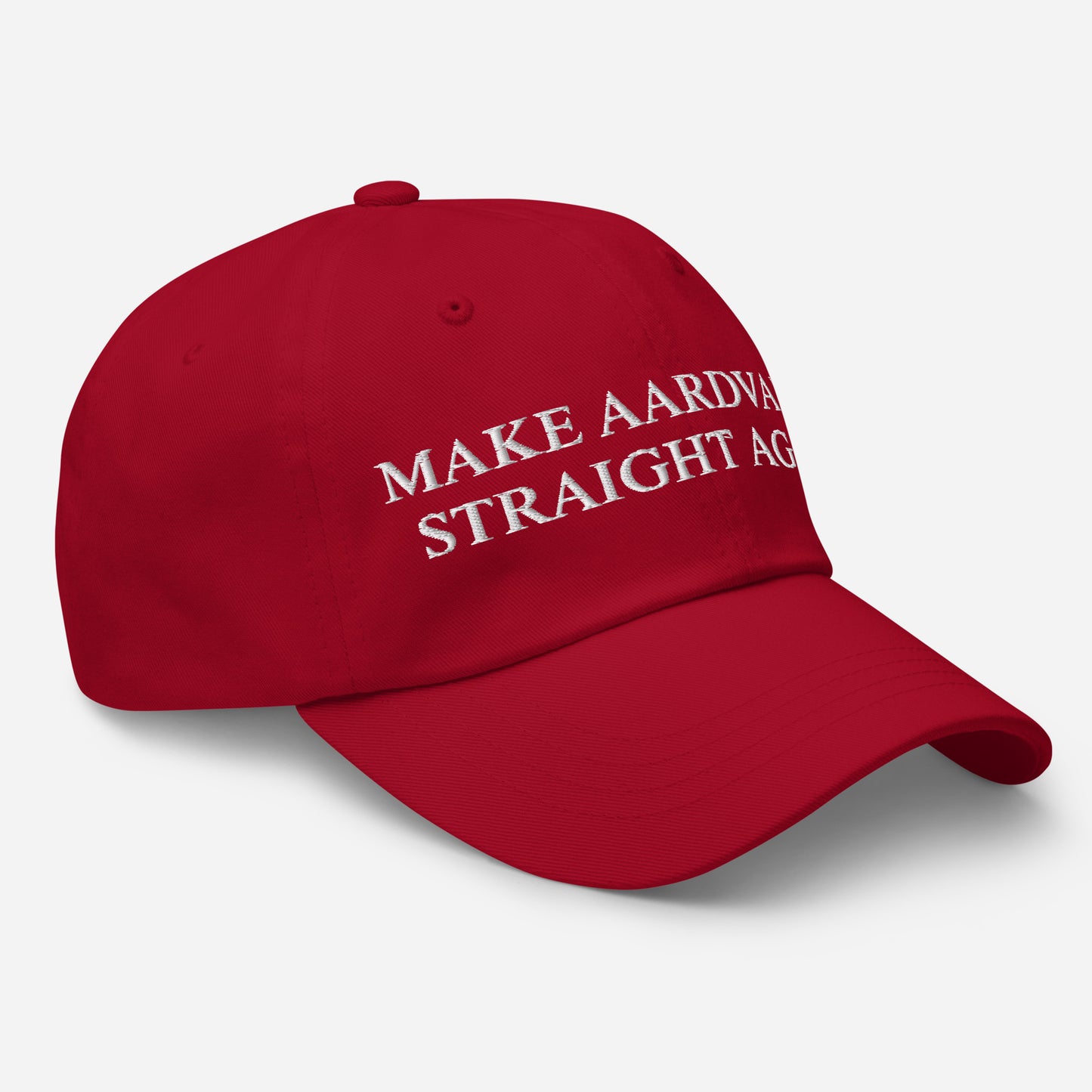 Make Aardvarks Straight Again Dad Hat