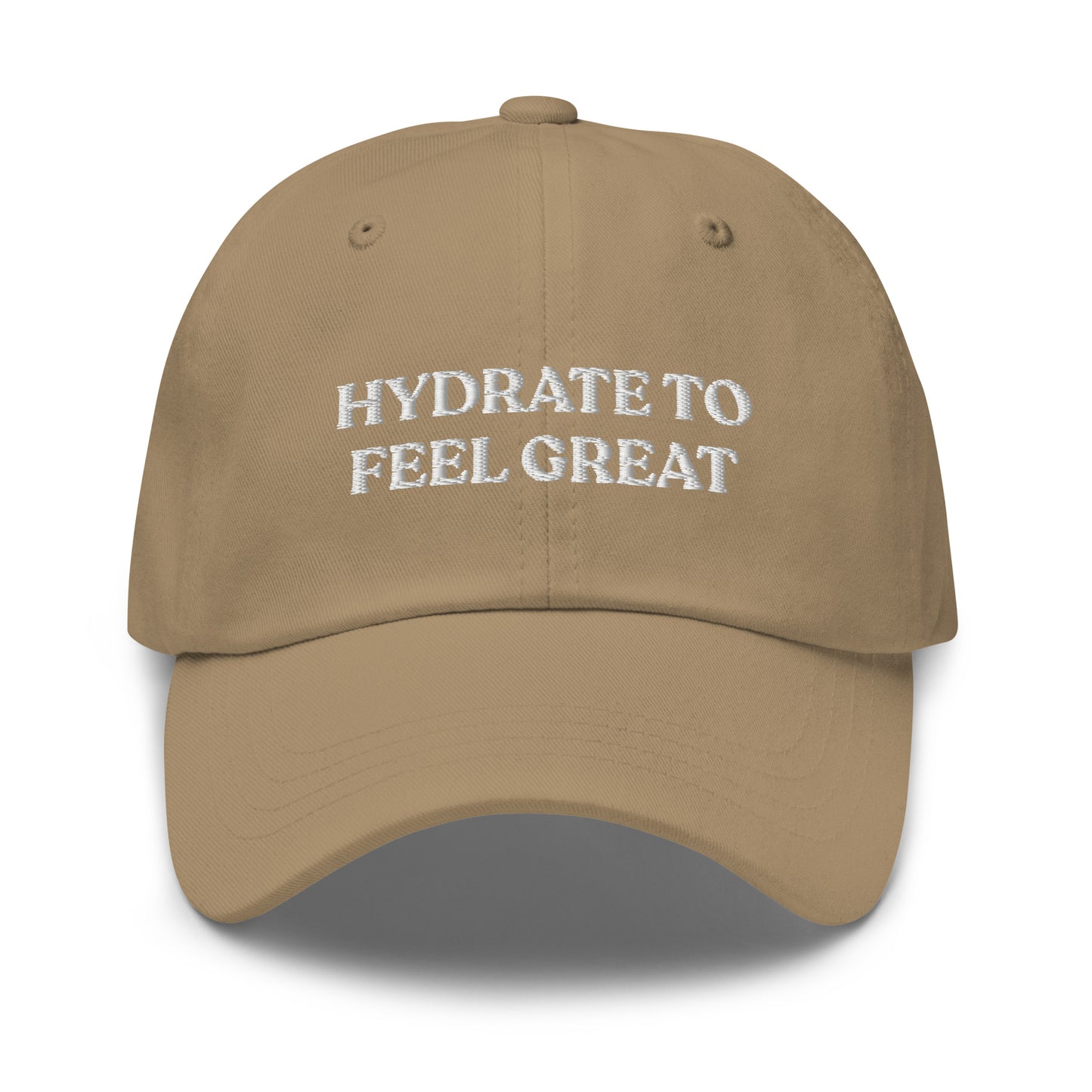 Hydrate To Feel Great Dad Hat