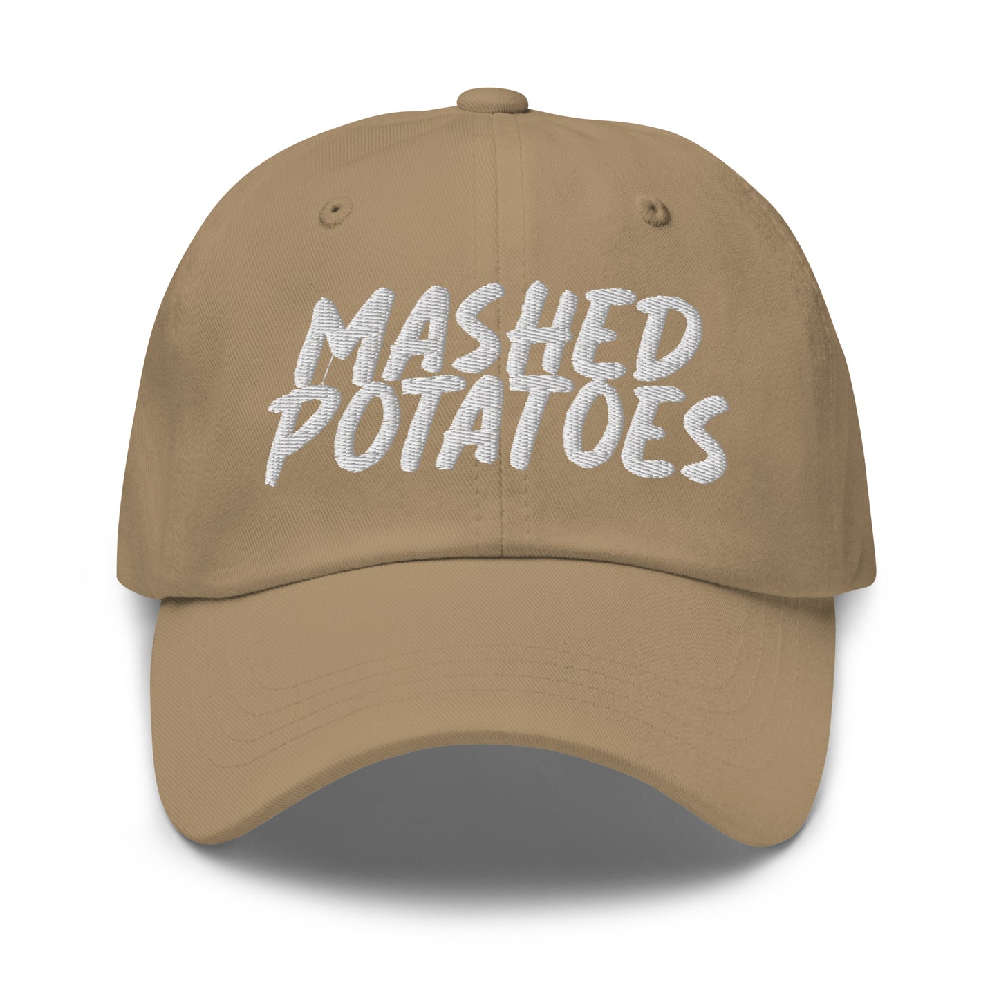 Embroidered Mashed Potatoes Dad Hat