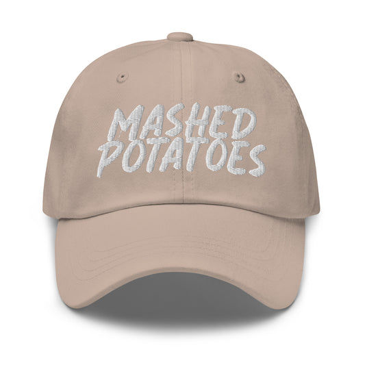 Embroidered Mashed Potatoes Dad Hat