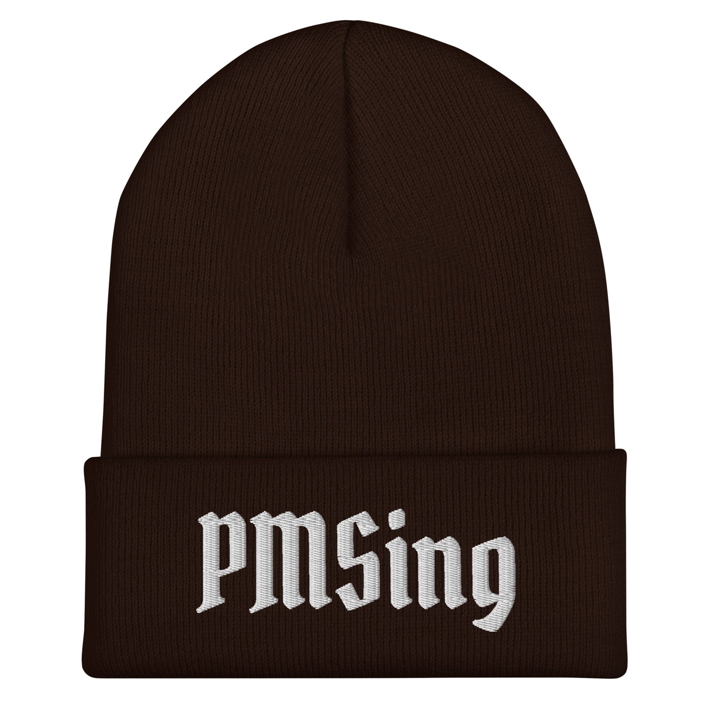 Brown PMSing Beanie