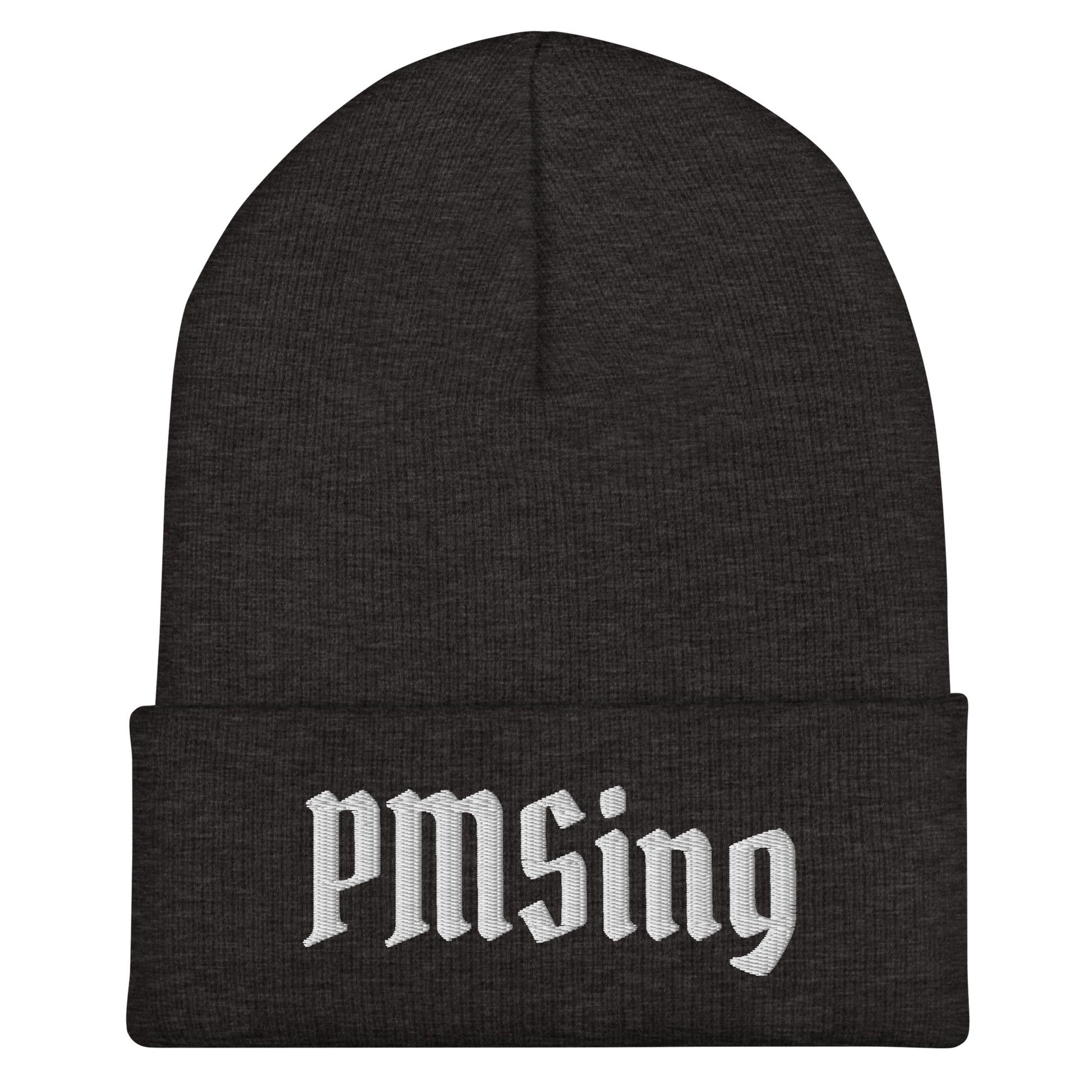 Dark Gray PMSing Beanie