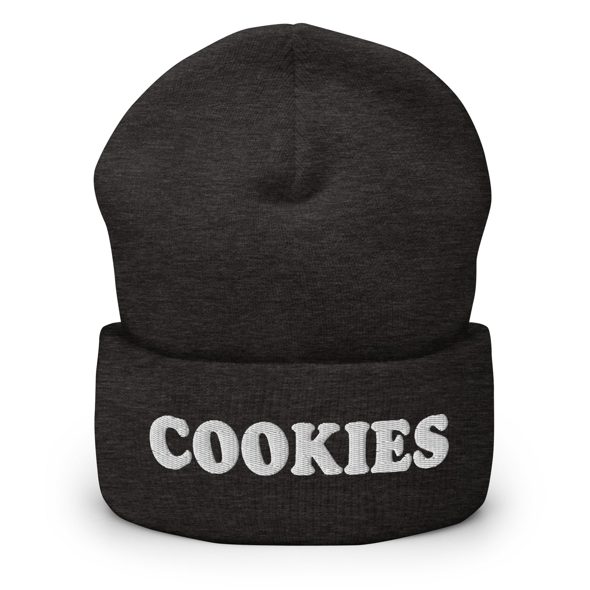 Gray Are you a cookie enthusiast? Looking for a gift for a aficionado? Our cozy and comfortable Cookie Beanie is expertly embroidered just for you. It's a perfect hat for cookie lovers and foodies of all kinds.