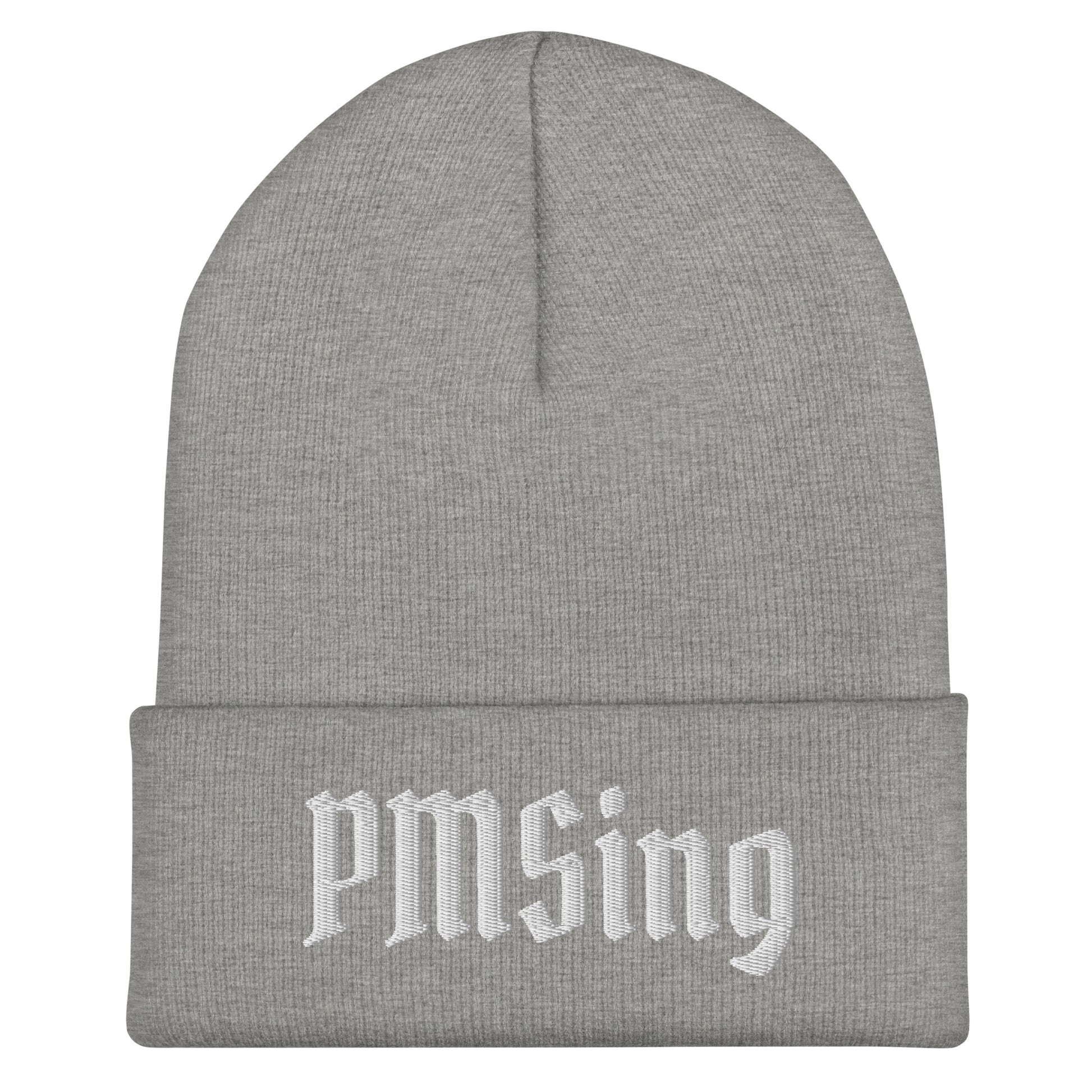 Light Gray PMSing Beanie