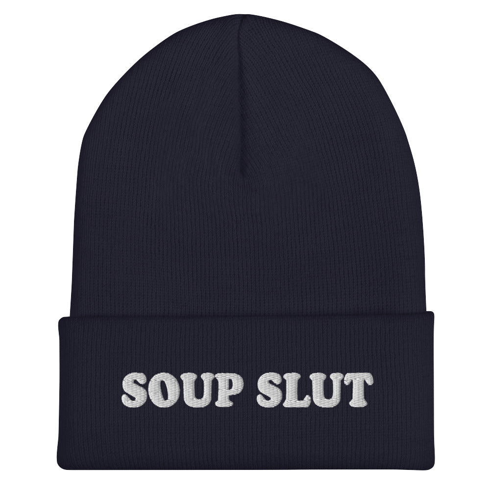 Soup Slut Cuffed Beanie