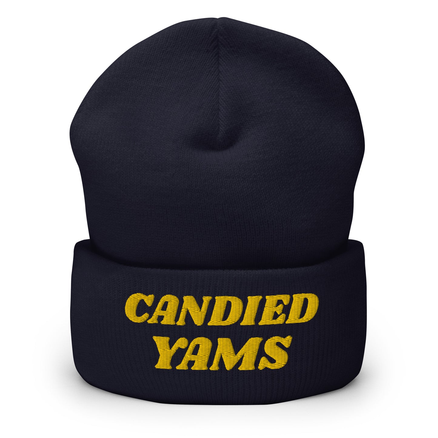 Candied Yams Cuffed Beanie