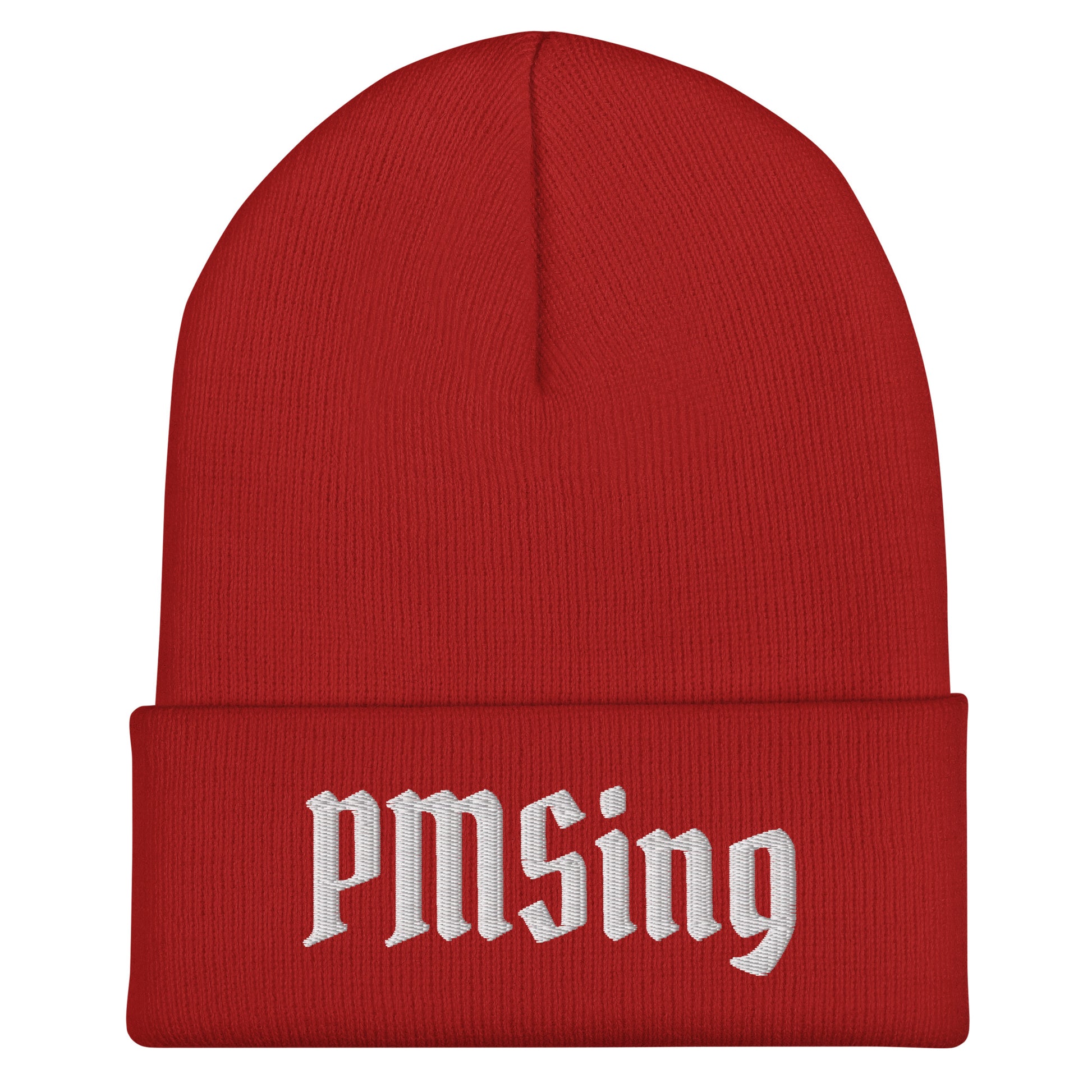 Red PMSing Beanie