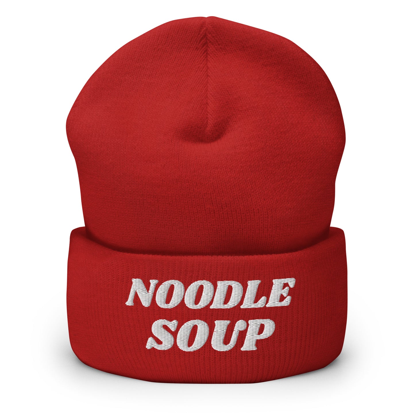 Noodle Soup Cuffed Beanie