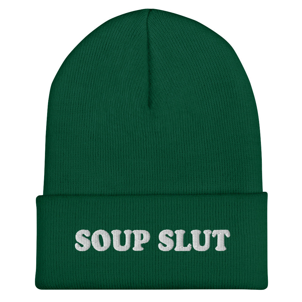 Soup Slut Cuffed Beanie