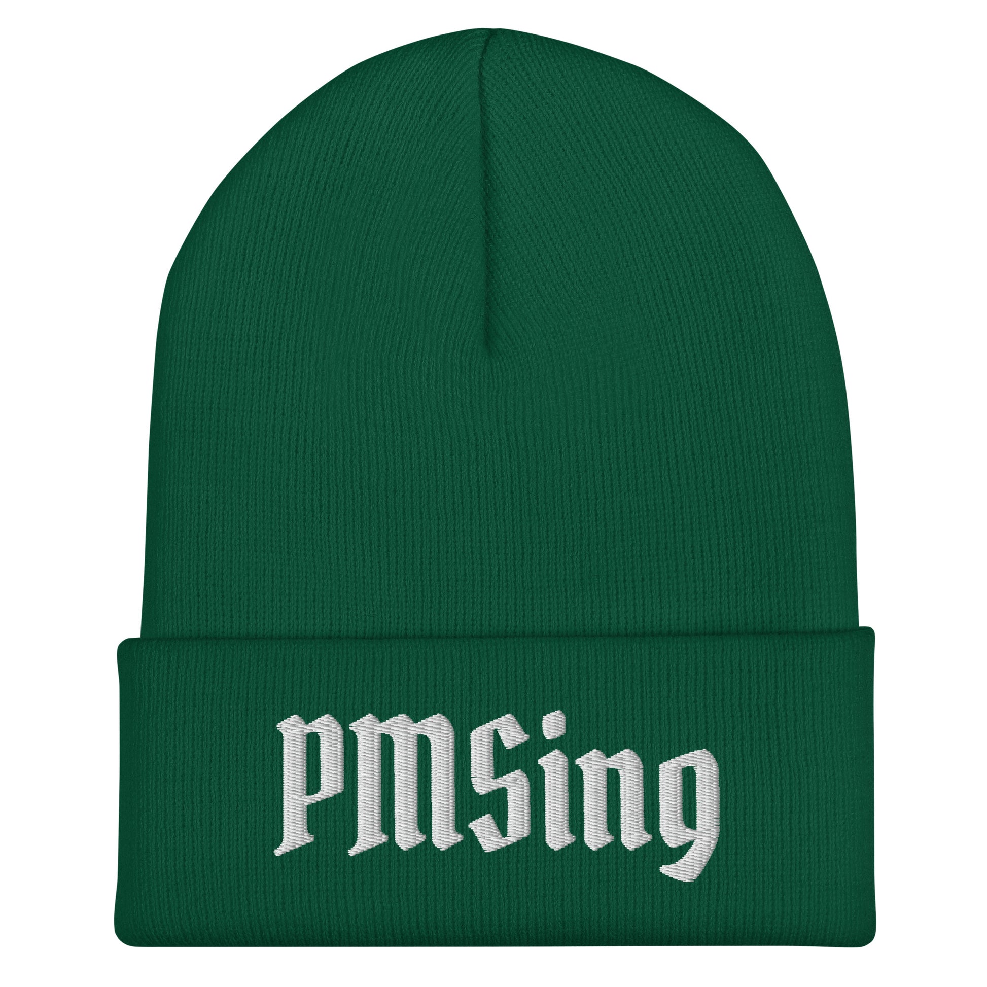 Green PMSing Beanie