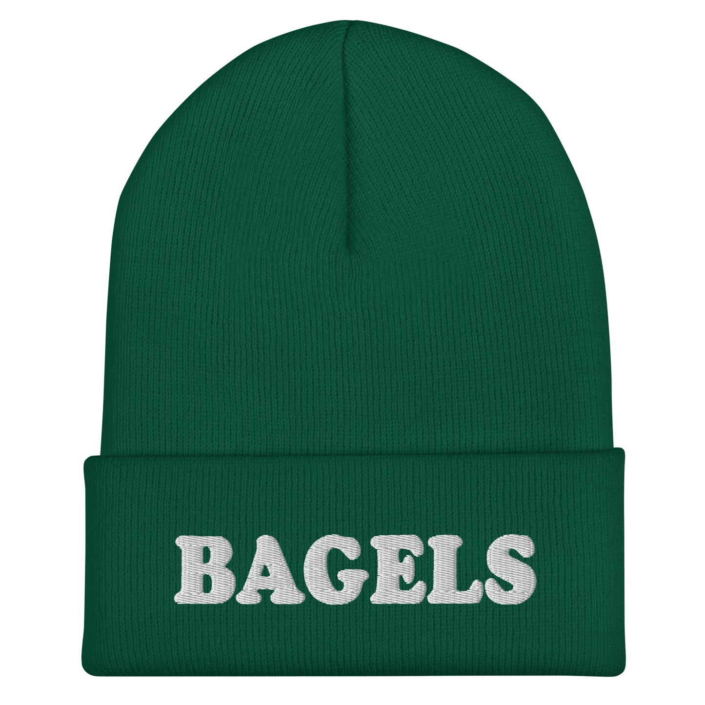 Green Love bagels? Looking for a gift for a bagel enthusiast? Our cozy and comfortable Bagels beanie is expertly embroidered just for you. It's perfect hat for bagel lovers and foodies of all kinds.