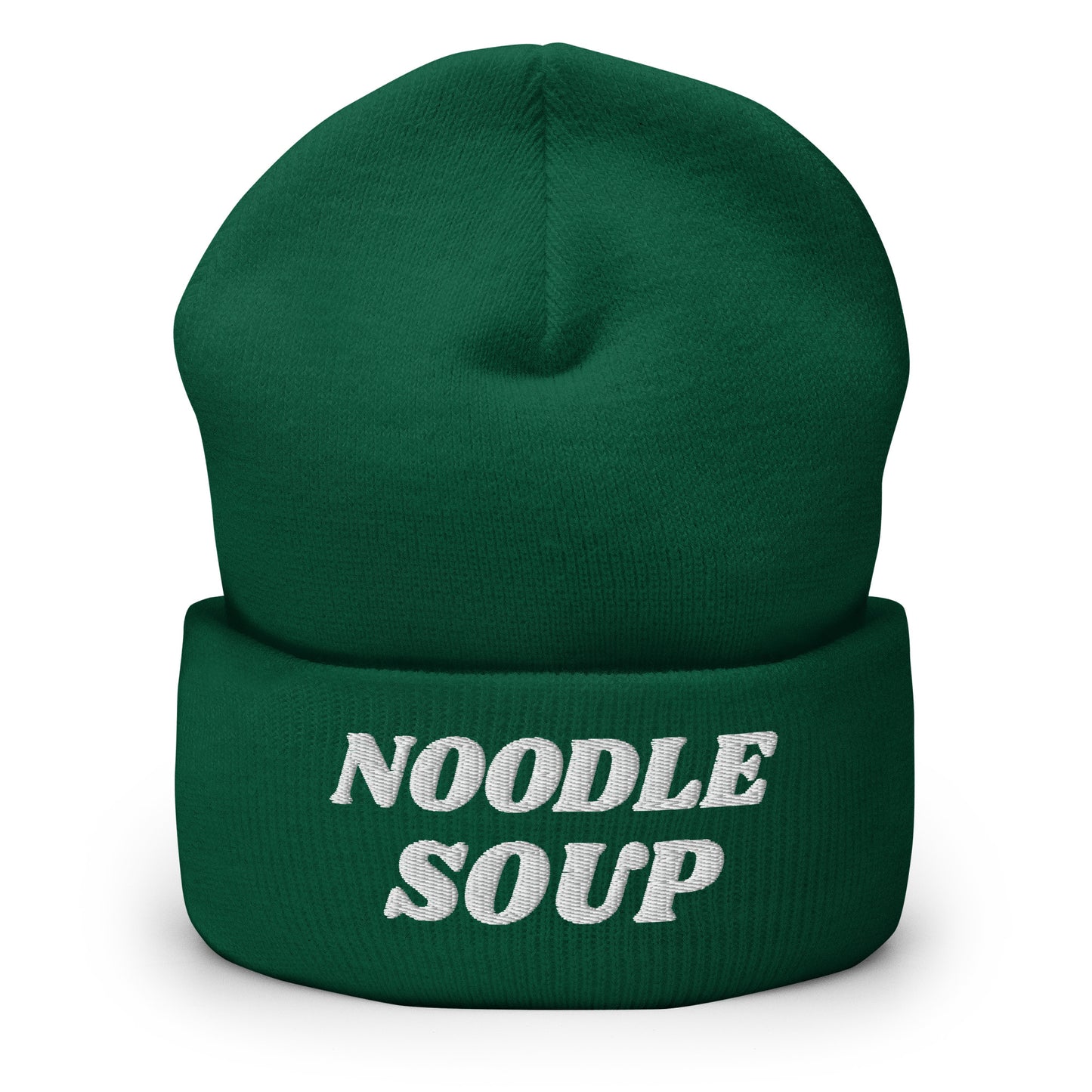 Noodle Soup Cuffed Beanie