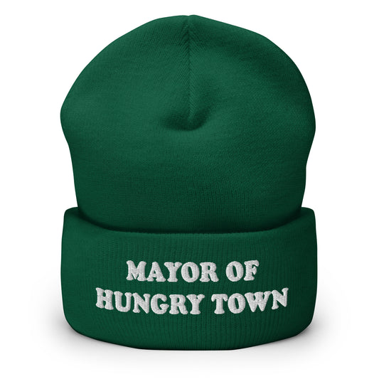 Mayor Of Hungry Town Cuffed Beanie