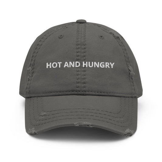 Gray Hot and Hungry Hat 