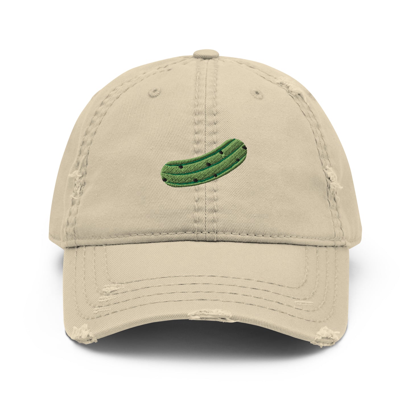 Pickle Distressed Dad Hat