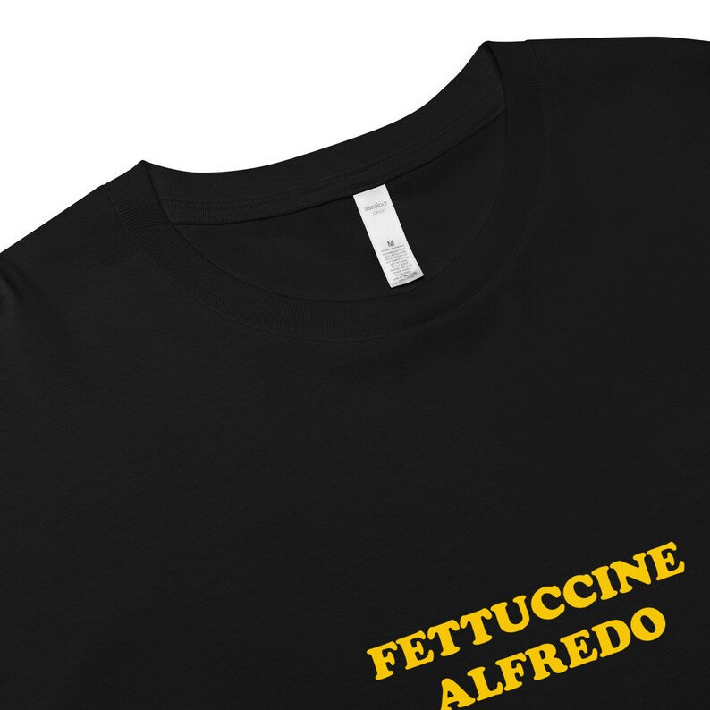 Fettuccine Alfredo Crop Top