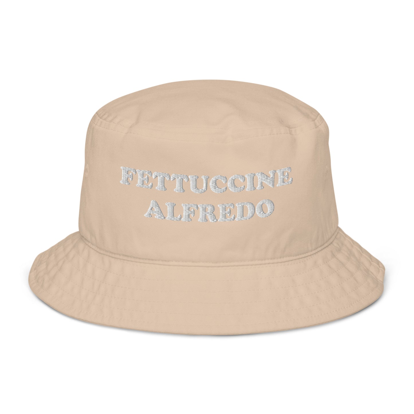 Fettuccine Alfredo Organic Bucket Hat