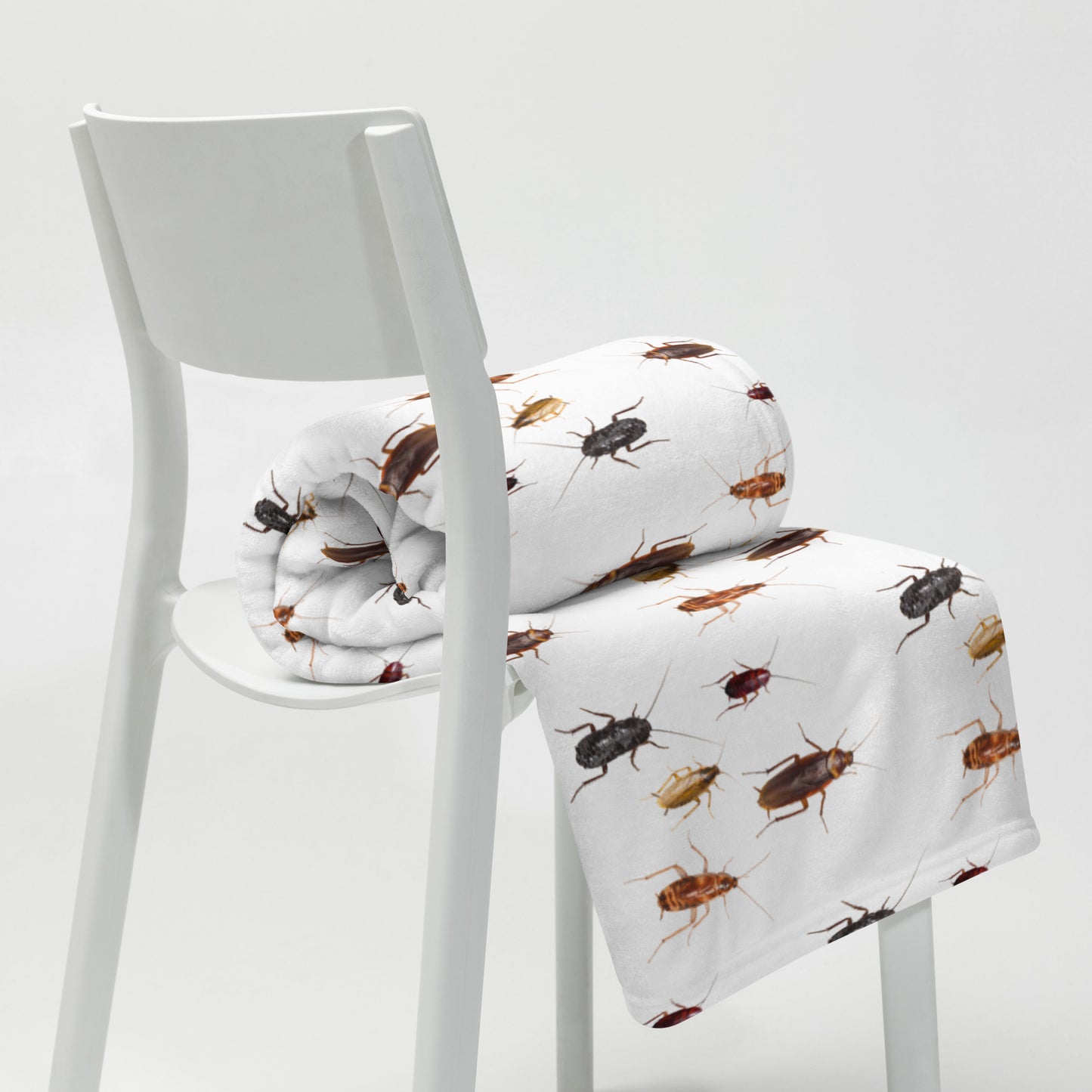 Cockroaches Throw Blanket