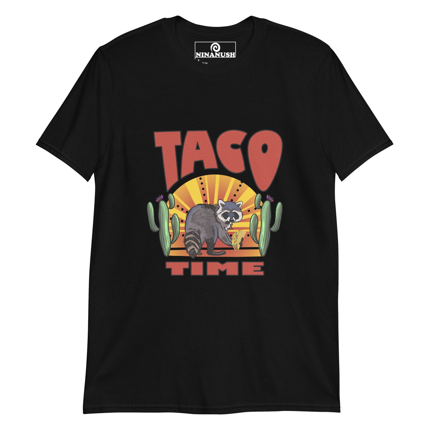 Raccoon Taco Time T-Shirt