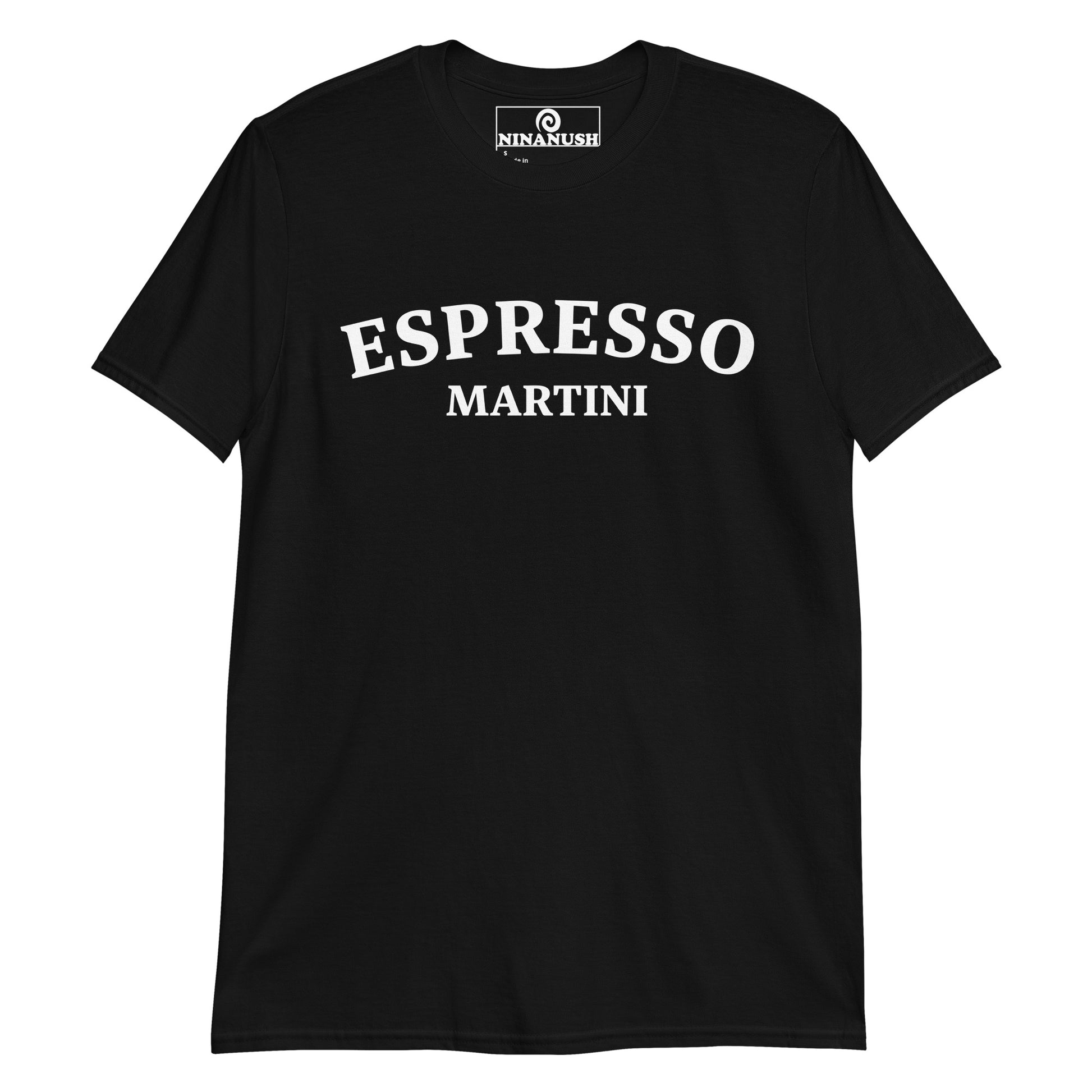 Black espresso martini shirt - This espresso martini t-shirt is soft, comfortable and made just for you. It's the perfect shirt for cocktail lovers and funny gift for espresso martini enthusiasts. Stand out in this unique t-shirt for espresso martini lovers. Celebrate your favorite drinks and foods in our funny foodie clothing and accessories.